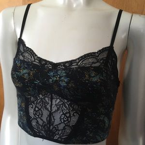 Free people intimates lace floral bralette